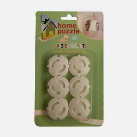 Home Puzzle 6'lı Priz Emniyet Kapağı
