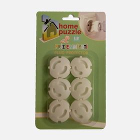 Home Puzzle 6'lı Priz Emniyet Kapağı