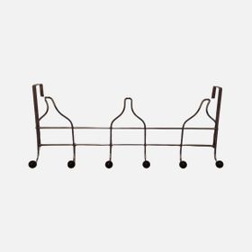 Home Puzzle 6'lı Siyah Kapı Arkası Askı