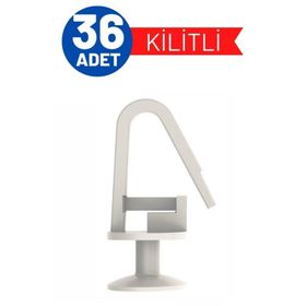 HomeCare 716130 Craftme 36 Adet Kilitli Perde Korniş Düğmesi