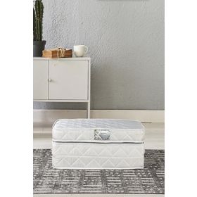 Homedius Günaydın 90x190 cm Tek Kişilik 3 Kat Katlanır Yaylı Yatak