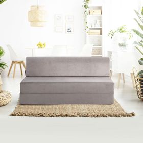 Homedius Magic Açık Gri Katlanır İkili Yatak