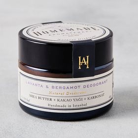 Homemade Aromaterapi 40 gr Bergamot ve Lavanta Doğal Krem Deodorant