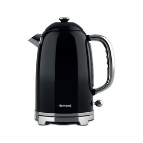 Homend 1627H Vintage Heatrow Siyah Kettle Su Isıtıcısı