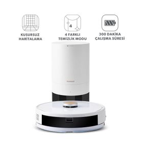 Homend Alex Laser Power 1284H Beyaz Robot Süpürge