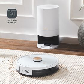 Homend Alex Laser Power 1284H Beyaz Robot Süpürge