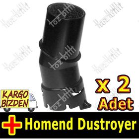 Homend Dustroyer Süpürge Üçgen Emici Dirsek Kısmı