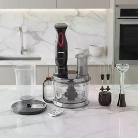 Homend Functionall 2851H Siyah Kırmızı Mutfak Robotu