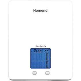 Homend Gramatic 3907H Beyaz Mutfak Tartısı