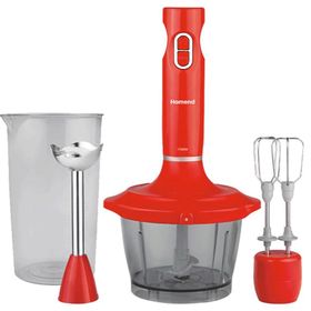 Homend Handmaid 1931H Kırmızı El Blender Seti