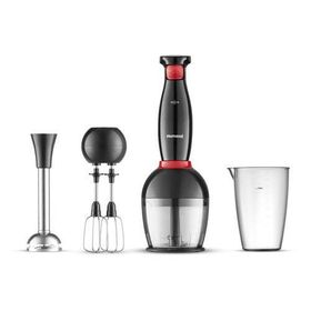 Homend Handmaid Siyah Kırmızı 1967H Blender Set