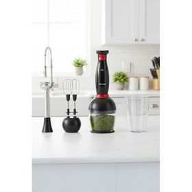 Homend Handmaid Siyah Kırmızı 1967H Blender Set