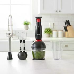 Homend Handmaid Siyah Kırmızı 1967H Blender Set