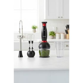 Homend Handmaid Siyah Kırmızı 1967H Blender Set