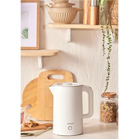 Homend Heatrow Cooltouch 1618H Beyaz Paslanmaz Çelik El Yakmaz Gövdeli Su Isıtıcısı