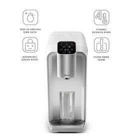 Homend Himalaya 4 Farklı Derecede Su Veren Akıllı Kettle Özellikli Su Arıtıcı
