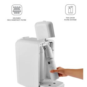 Homend Himalaya 4 Farklı Derecede Su Veren Akıllı Kettle Özellikli Su Arıtıcı