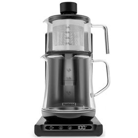 Homend Smart Royaltea Plus 2 in 1 Siyah Türk Kahve ve Çay Makinesi