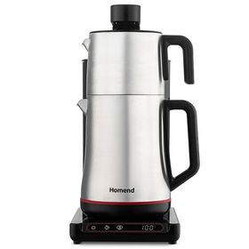 Homend Teabot 1786H Siyah Çay Makinesi