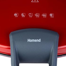 Homend Toastbuster 1331H Kırmızı Tost Makinesi