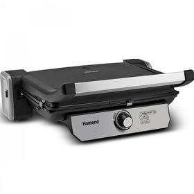 Homend Toastbuster 1381H Siyah Silver Tost Makinesi