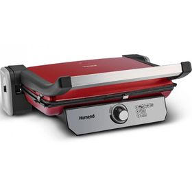 Homend ToastBuster 1382H Kırmızı Silver Tost Makinesi