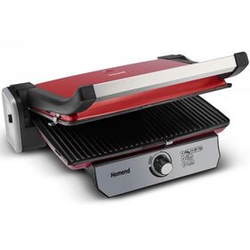 Homend ToastBuster 1382H Kırmızı Silver Tost Makinesi