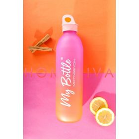 HOMENIVA Cam Motivasyonlu 1 lt Turuncu Matara