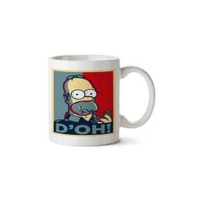 Homer Simpson D Oh Baskılı Kupa