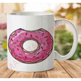 Homer Sımpson Donut Baskılı Kupa