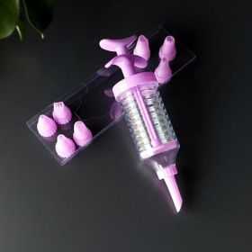 HomeTarz Pasta Şefi Krema Sıkma Pompası 8 Uçlu Pasta Pompası