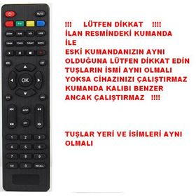Hometech 1000-1050 HD Uydu Alıcı Kumandası