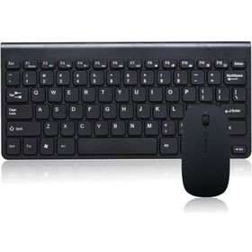 Hometech Alfa 7RF Kablosuz Taşınabilir Wireless Siyah Klavye Mouse Set