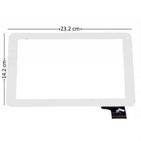 Hometech İdeal Tab 9 Beyaz Dokunmatik Tablet Camı