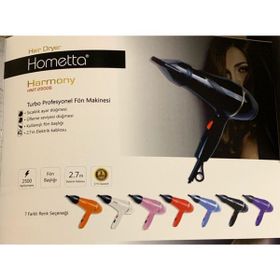 Hometta Harmony Siyah Fön Makinesi