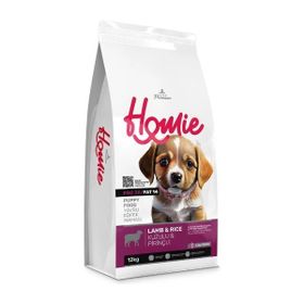 Homie Düşük Tahıllı Kuzu Pirinçli 12 kg Yavru Köpek Maması
