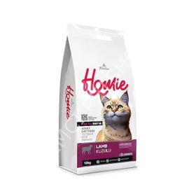 Homie Düşük Tahıllı Kuzulu ve Pirinçli 3.75 kg Yetişkin Kedi Maması