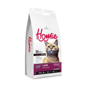 Homie Düşük Tahıllı Kuzulu ve Pirinçli 3.75 kg Yetişkin Kedi Maması