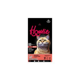 Homie Hipoalerjenik Düşük Tahıllı Somonlu Kısırlaştırılmış 12 kg Kedi Maması