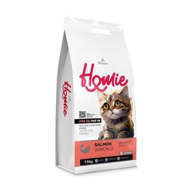 Homie Kitten 2.75 kg Düşük Tahıllı Somonlu Yavru ve Anne Kedi Maması