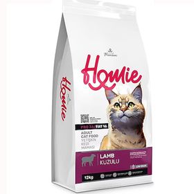 Homie Süper Premium 12 kg Düşük Tahıllı Kuzu Etli Yetişkin Kedi Maması