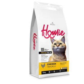Homie Süper Premium 12 kg Düşük Tahıllı Tavuklu Yetişkin Kedi Maması