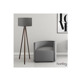 Homing AYD-2210 Takoz Göbekli Ahşap Üç Ayaklı Lambader