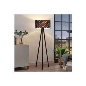 Homing AYD-2800 Rustik Desenli Ahşap Üç Ayaklı Lambader