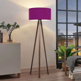 Homing AYD-2955 Mor Takoz Gövdeli Kumaş Lambader