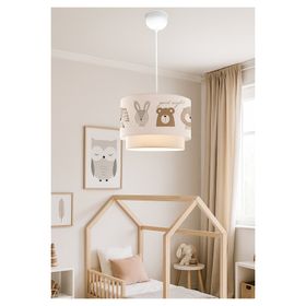 Homing AYD-2995 Kids Kumaş Baskılı Pasta Çocuk Odası Sarkıt Avizesi