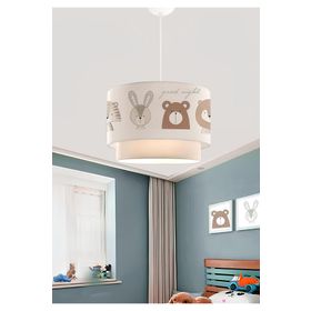 Homing AYD-2995 Kids Kumaş Baskılı Pasta Çocuk Odası Sarkıt Avizesi