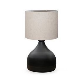 Homing AYD-3087 Krem Milano Metal Gövdeli Abajur
