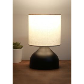 Homing AYD-3087 Krem Milano Metal Gövdeli Abajur