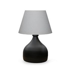 Homing AYD-3088 Krem Milano Metal Gövdeli Abajur